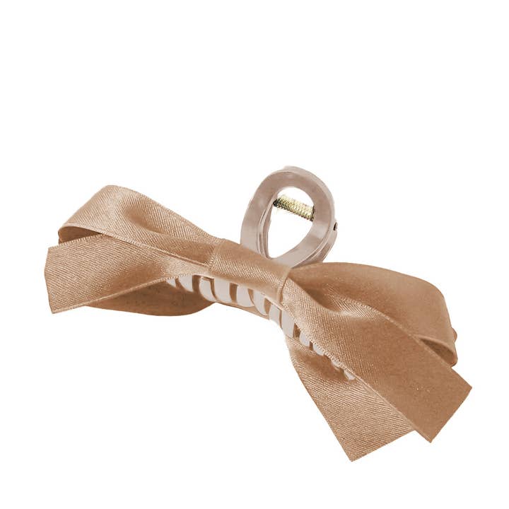 Lovesoft - Vendita all'ingrosso Fermaglio per capelli - Donna - Fermaglio per capelli grande con decorazione a fiocco in tinta unita10