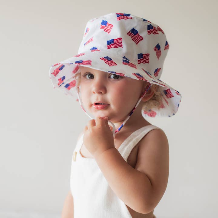 Huggalugs - Wholesale Bucket Hat - Kids - Liberty 4th of July Bucket Hat Baby & Toddler