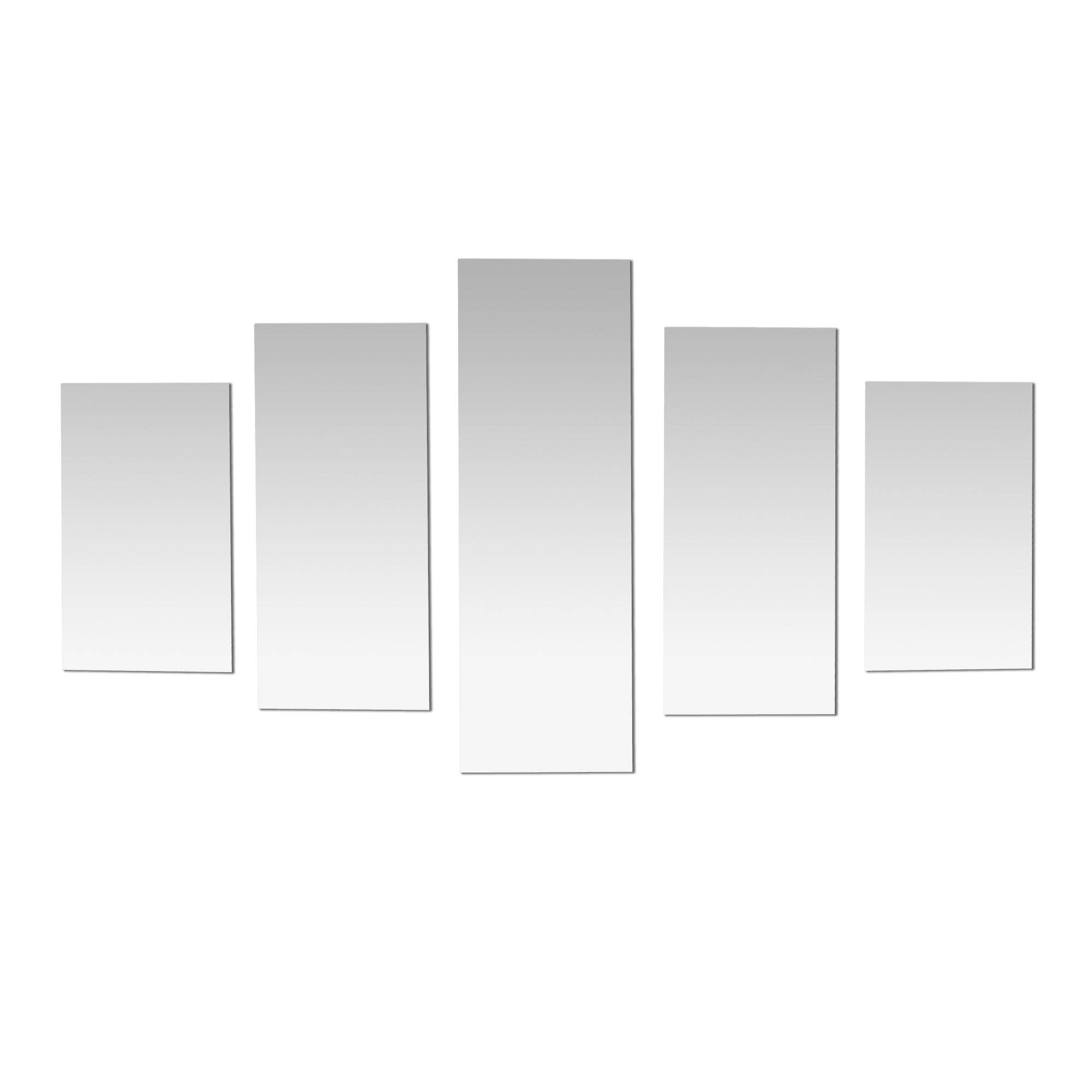 Americanflat - Wholesale Wall Mirror - Peel and Stick Mirror Tiles, Art Deco 5 Pieces8