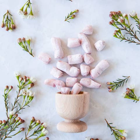 Butterfields Candy - Wholesale Hard Candy - Cinnamon Buds Hard Candy (2.5z Resealable Pack)