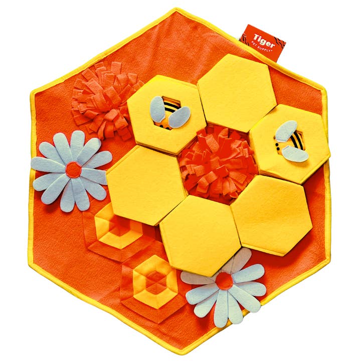 Honey Scavenger Snuffle Mat Interactive Toy for Dogs for wholesale by Tiger Pet Supply