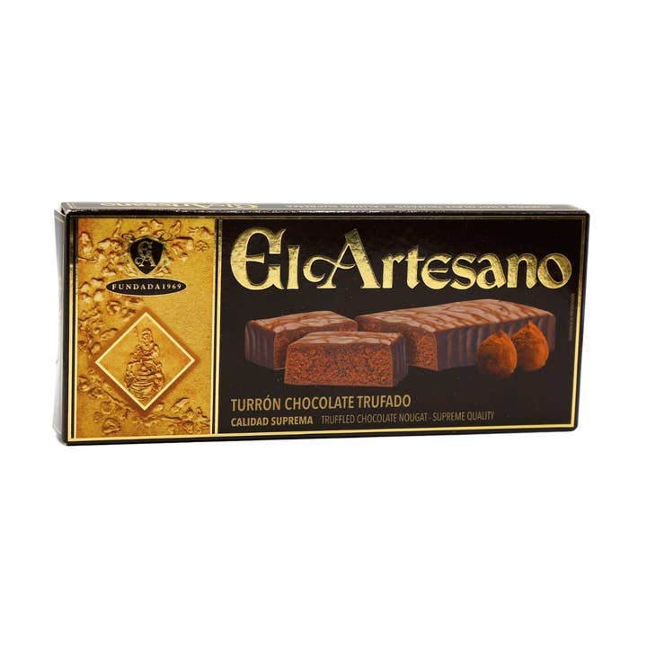 El Artesano - Vendita all'ingrosso Torrone - Torrone al Cioccolato Tartufato0