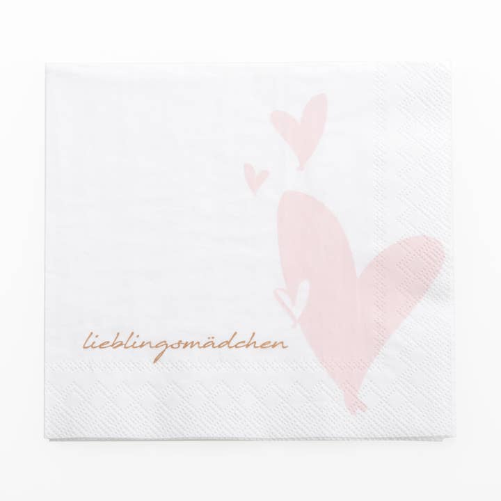 20 favorite girl cocktail napkins for wholesale by MyFavees GmbH