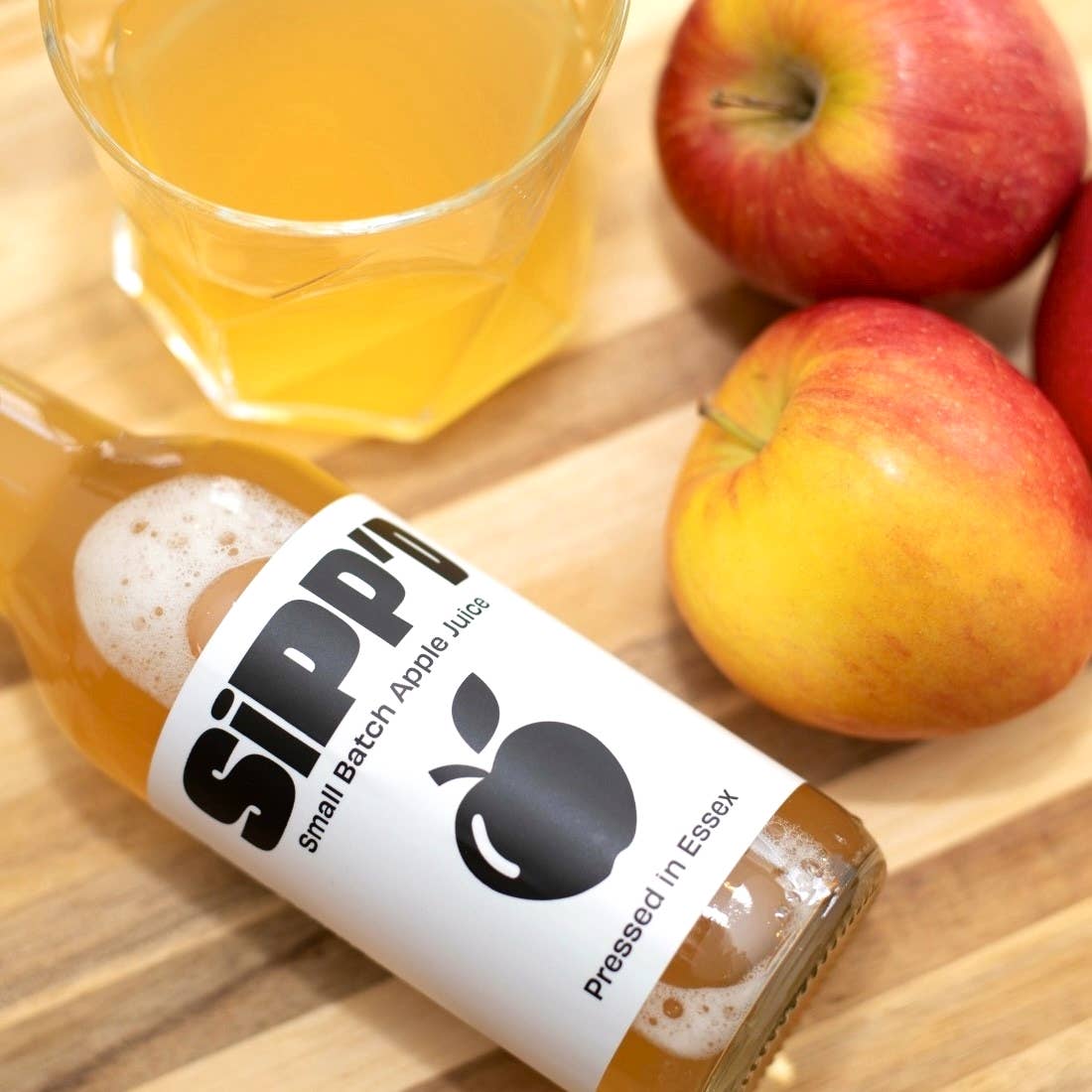 Sipp'd Drinks - Wholesale Fruit Juice - Magic Star - Small Batch Apple Juice0