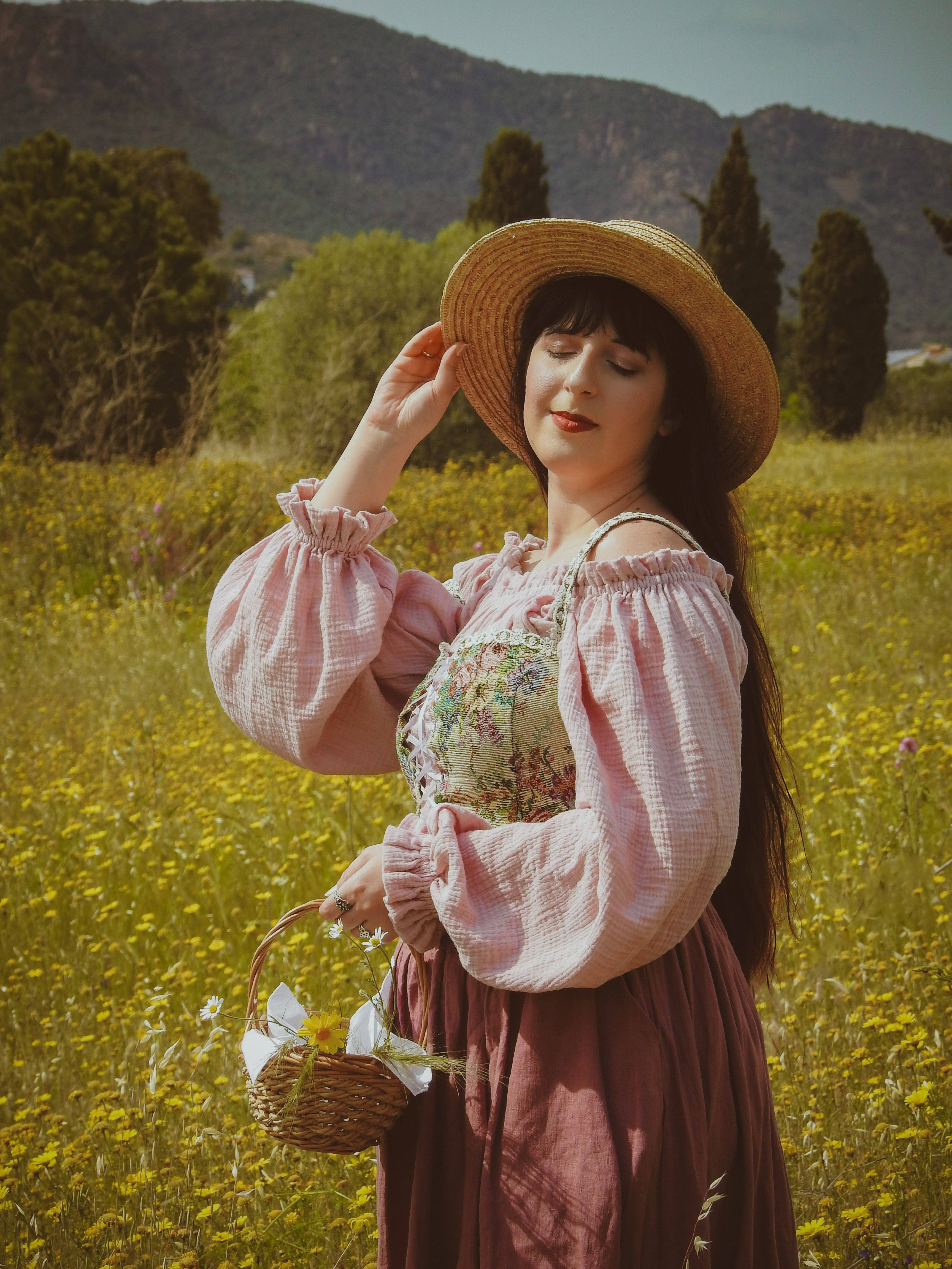 Haizea Arranz – Großhandel Bluse – Damen – Rustikale Bluse im Cottagecore-Stil6