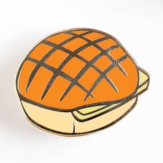 Pin's en émail Pain Ananas (Bo Lo Bao) pour la vente par Sherry's Palette
