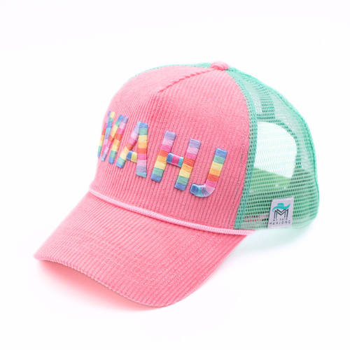 My Fair Mahjong - Wholesale Trucker Hat - Women's - MAHJONG HAT | Corduroy Trucker | MAHJ12
