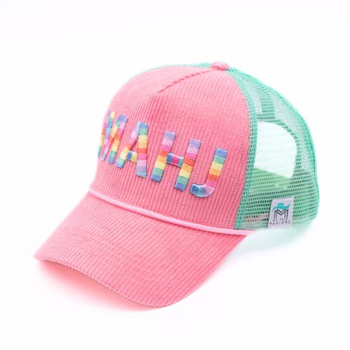 My Fair Mahjong - Wholesale Trucker Hat - Women's - MAHJONG HAT | Corduroy Trucker | MAHJ12