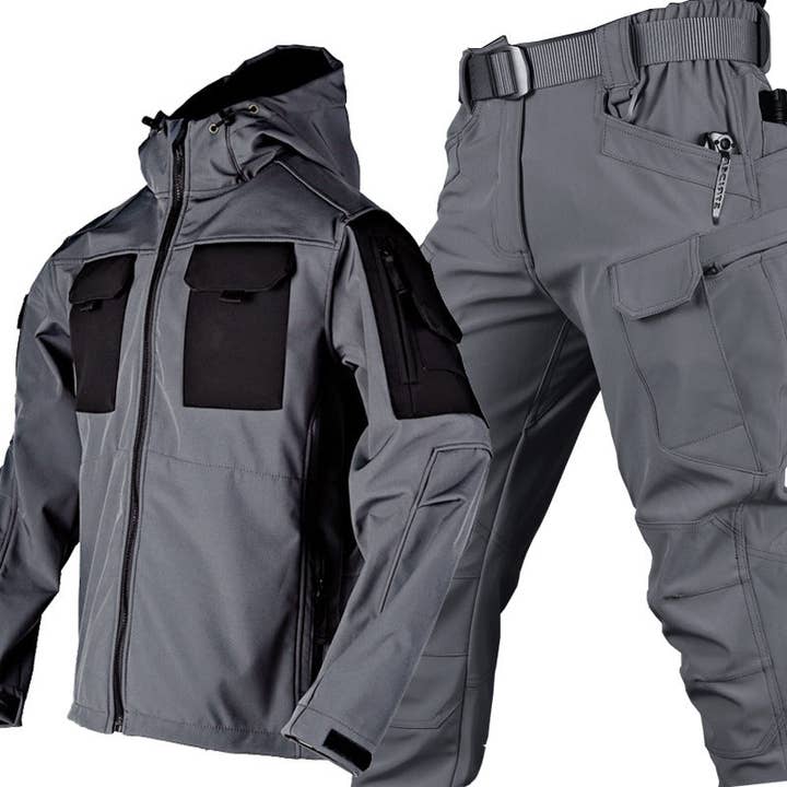 Ecovear - Wholesale Jacket - Men's - Men's Outdoor Special Forces Jacket Soft Shell Mountaineering Suit