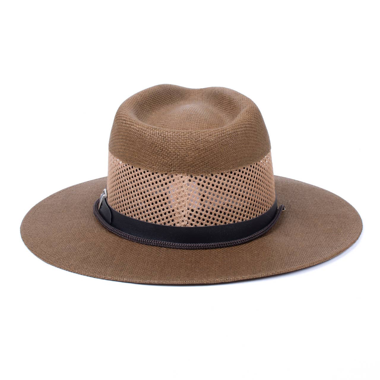 Selini New York - Wholesale Fedora - Men's - Men's S/S Leather Belt Banded Mesh Fashion Fedora Hat4