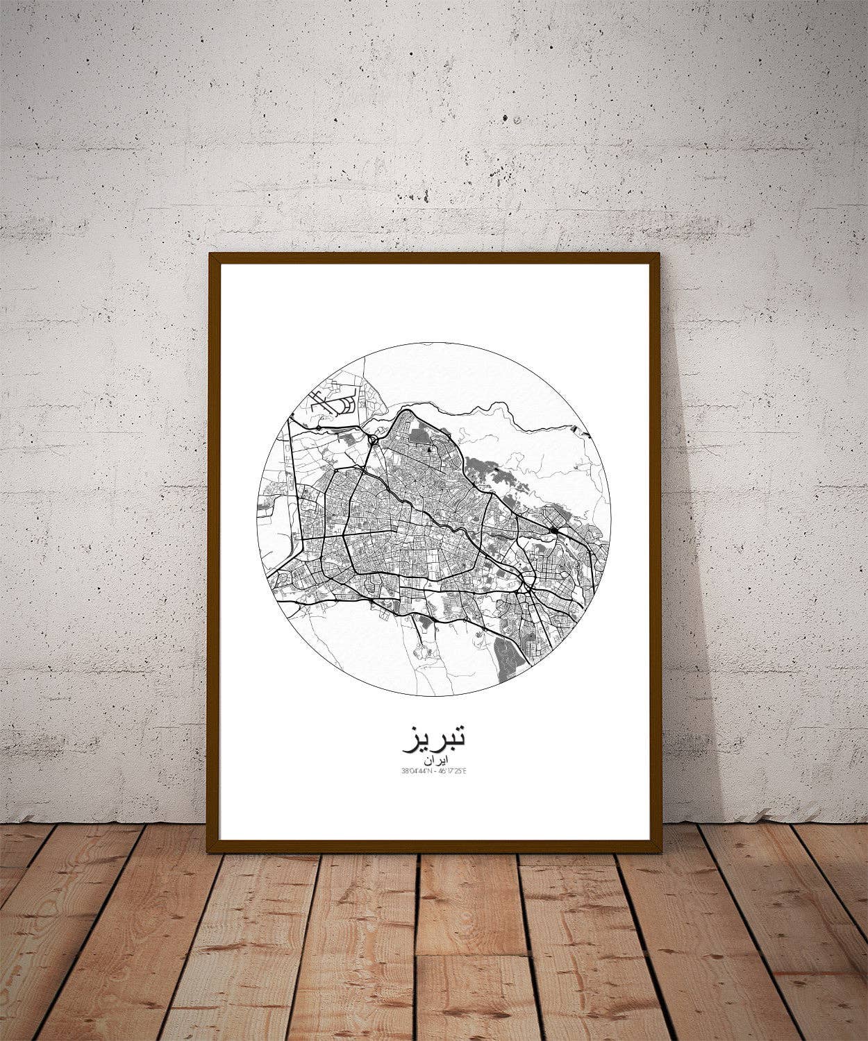 mapospheres - Wholesale Poster - Poster of Tabriz | Iran5
