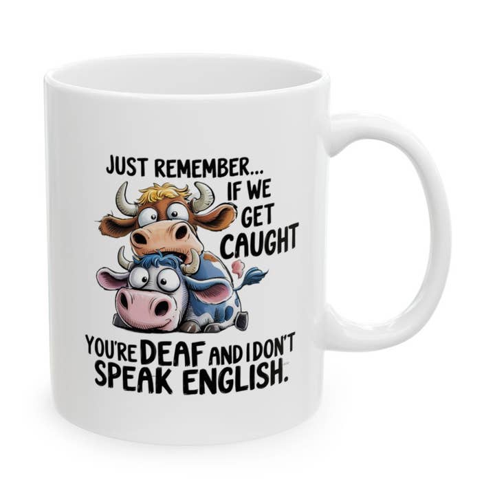 Koffiemok - Grappige Koe voor wholesale door Words of Ivy