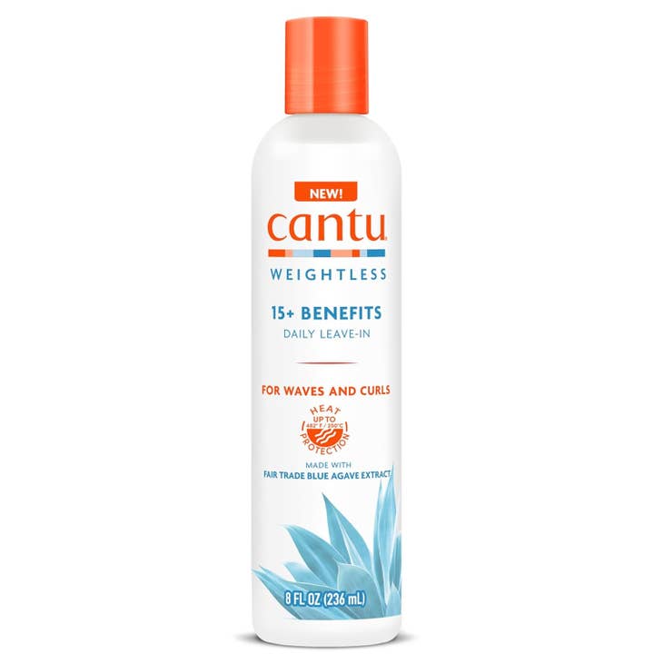 KT Supply - Wholesale Hair conditioner - Cantu Weightless 15 Plus Benefits Daily Leave In,8Oz