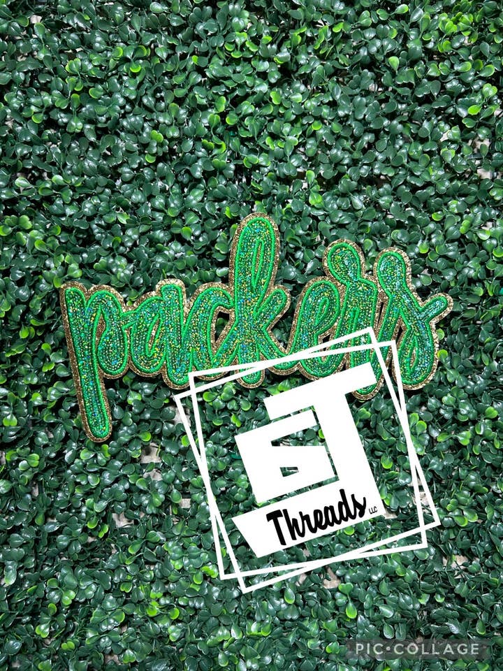 Sequins Packers ....Patches Only for wholesale by 6j Threads LLC