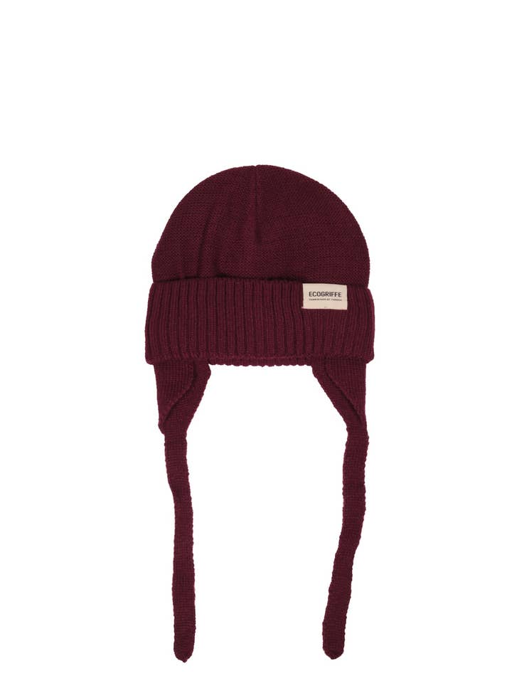 Tuque bourgogne Raton pour la vente par ECOGRIFFE