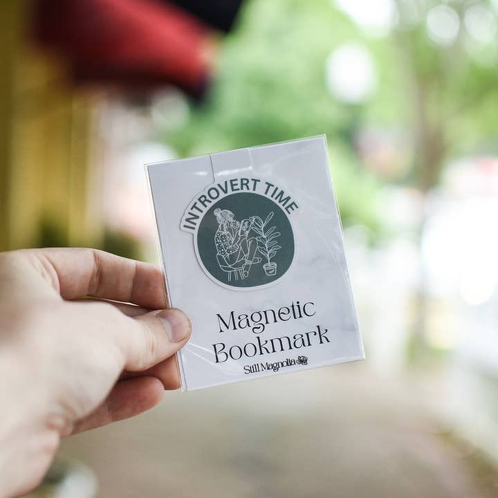 Magnetisk bogmærke | Introvert tidsmagnetisk bogmærke for engroshandel hos Still Magnolia