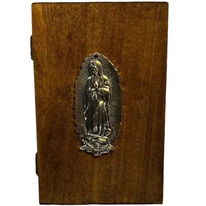 Oremus Mercy – Caixa decorativa por atacado – Altar Portátil para Doentes e Confinados em Casa c/ Virgem de Guadalupe3