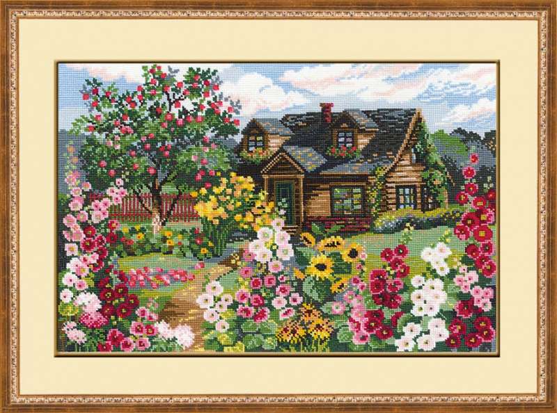 RIOLIS - Wholesale Embroidery/Cross Stitch Supplies - Cross Stitch Kit From Riolis 978 Flowering Garden