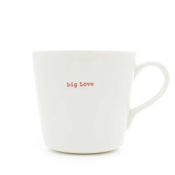 Keith Brymer Jones Large Mug 500ml - big Love (red) for wholesale by Forma House