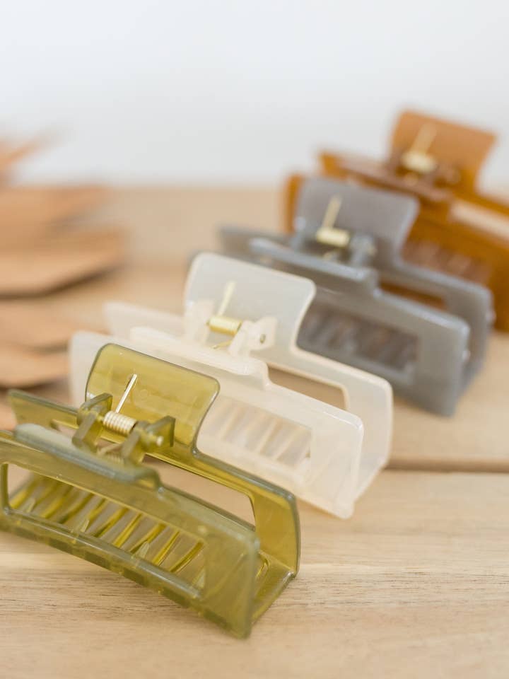 Pince à cheveux, collection Joshua Tree, pince translucide pour la vente par blush & bubbly