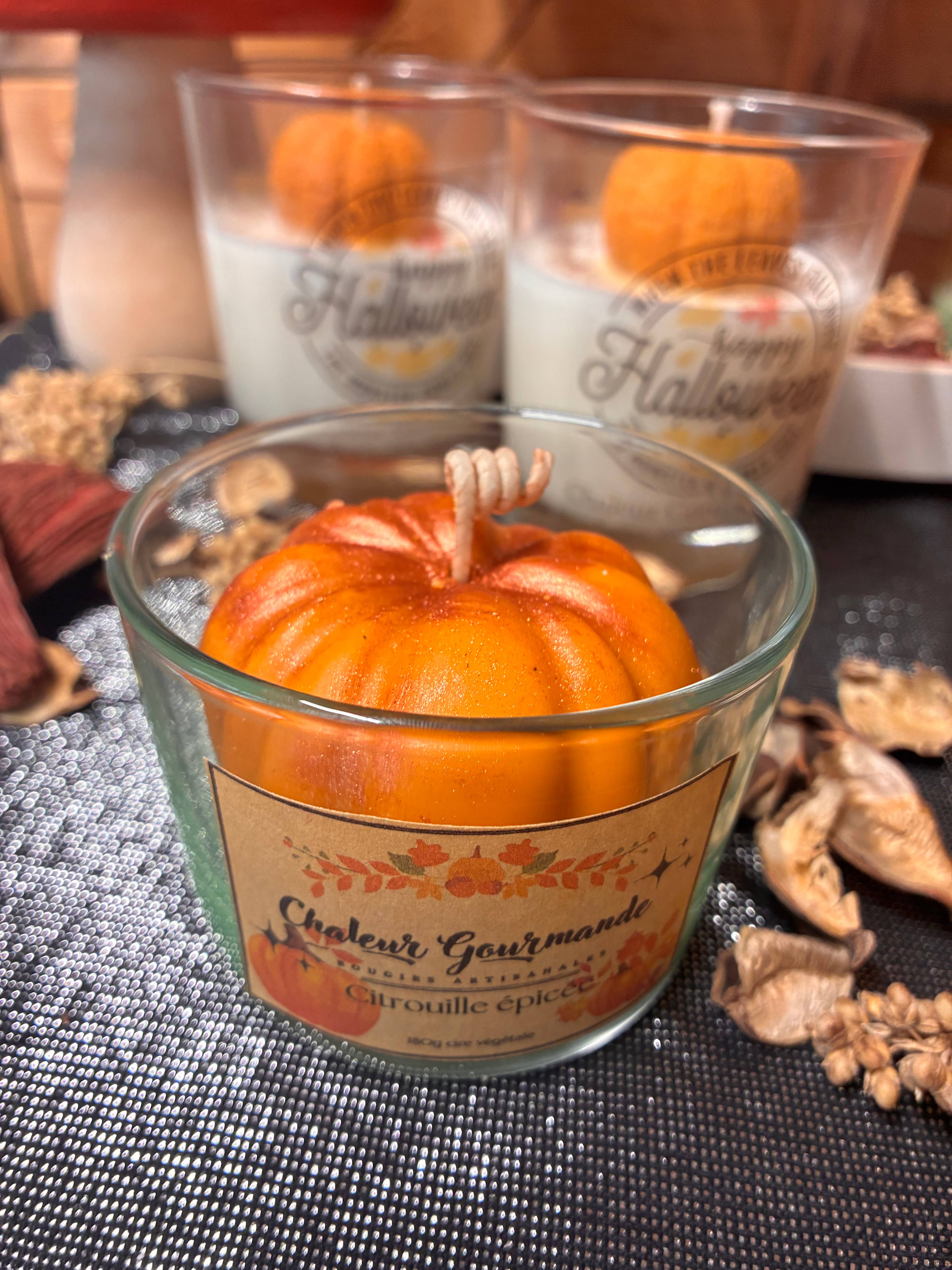 Chaleur Gourmande - Wholesale Novelty Candle - Halloween Autumn Candle Implantation Pack3