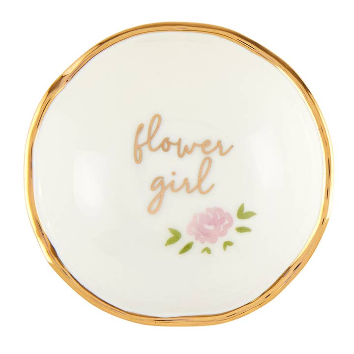 Jewelry Dish - Flower Girl for wholesale by Santa Barbara Design Studio by Creative Brands