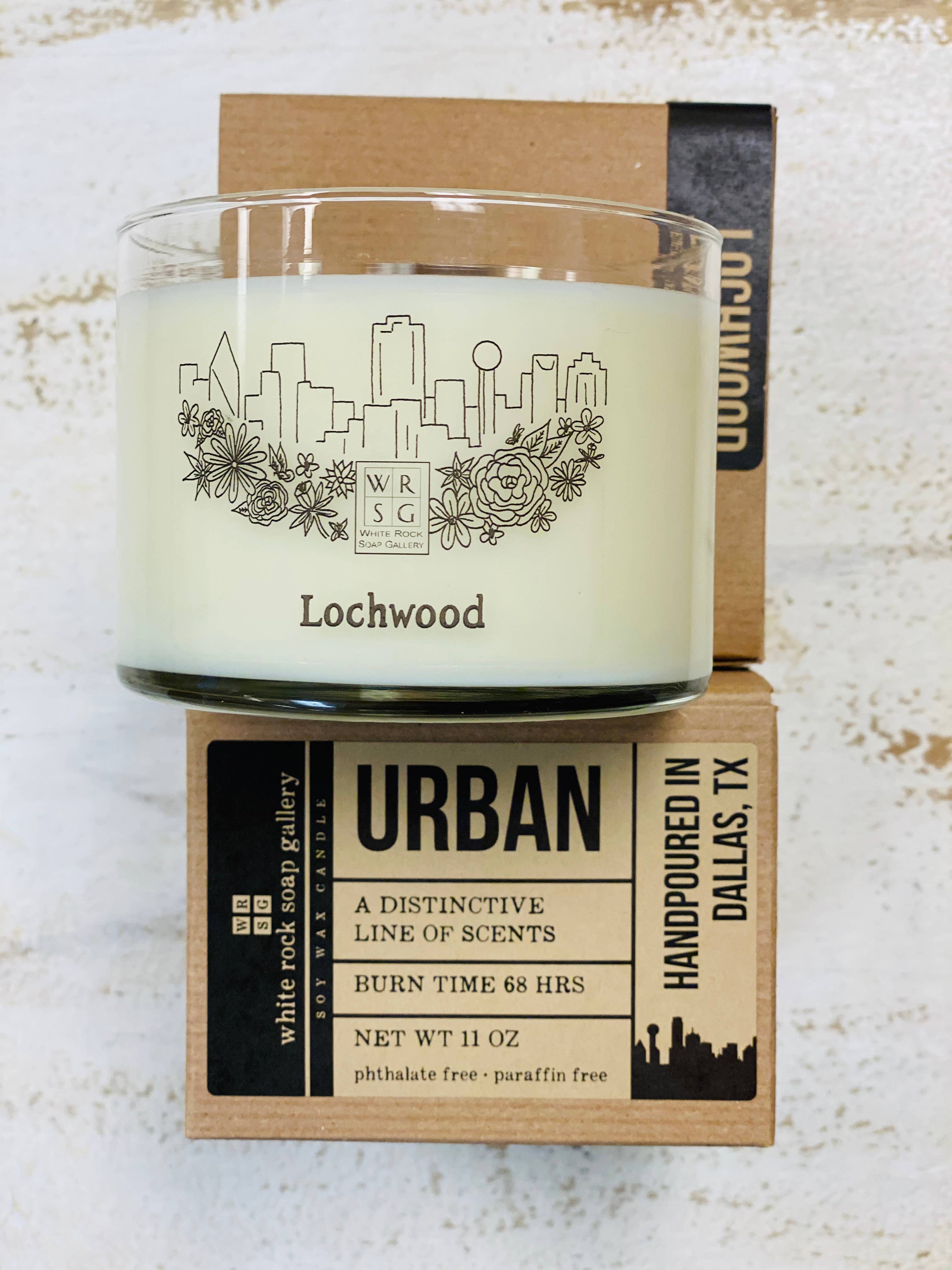 White Rock Soap Gallery - Wholesale Jar/Filled Candle - Soy Wax Candle Urban Collection15
