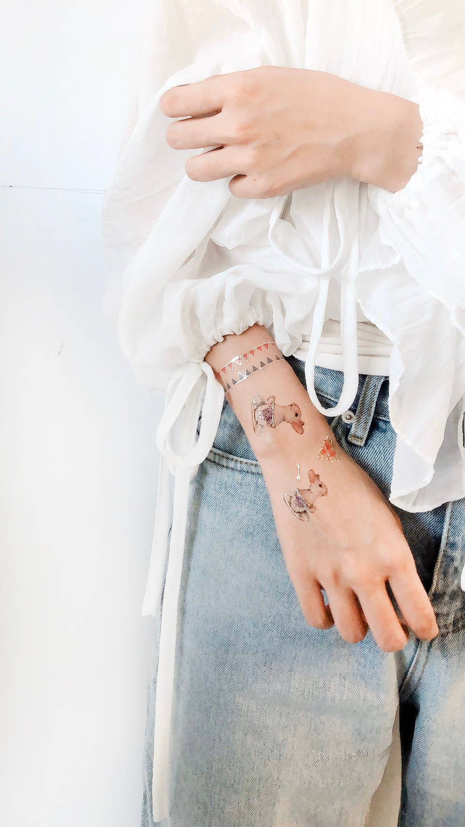 PAPERSELF - Wholesale Temporary Tattoo - The Rabbits' Tea Party Temporary Tattoos Stickers4