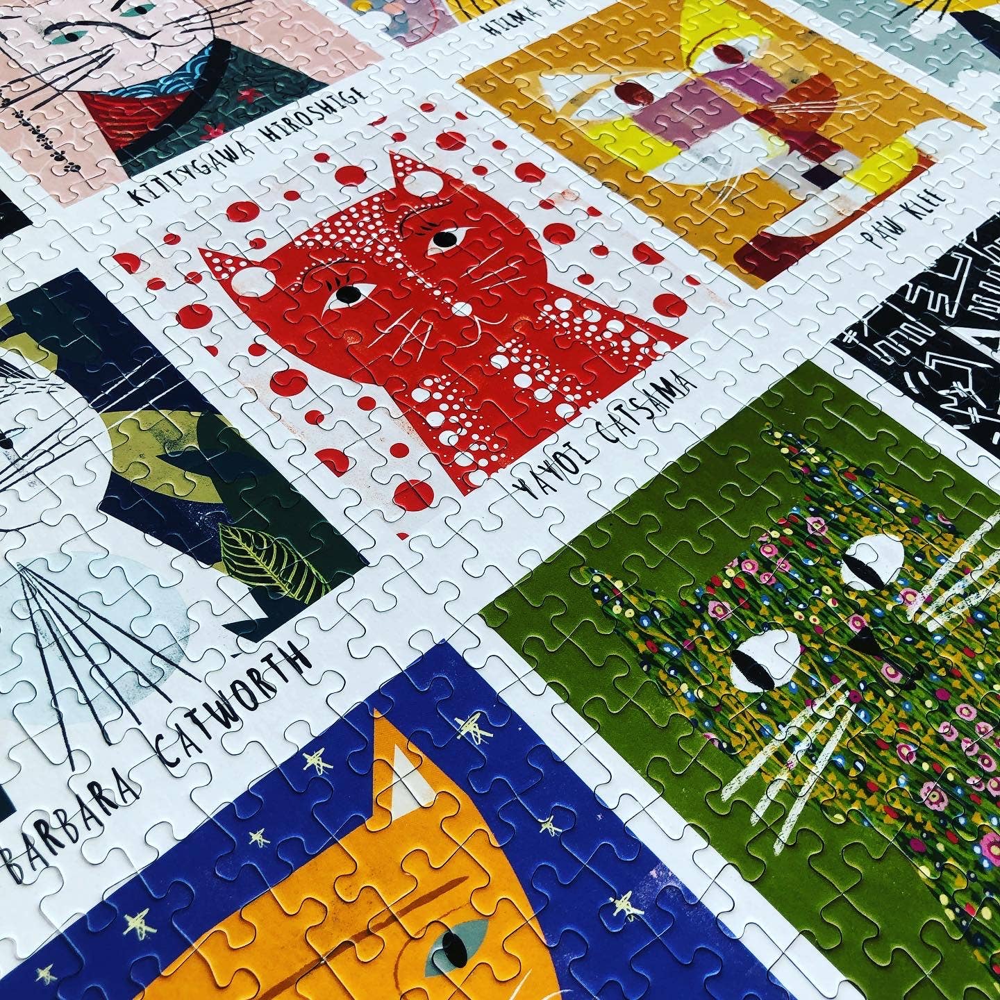 Happily Puzzles – Großhandel Puzzle - Erwachsene – Art Cats von Nia Gould – 1.000-teiliges Premium-Puzzle4