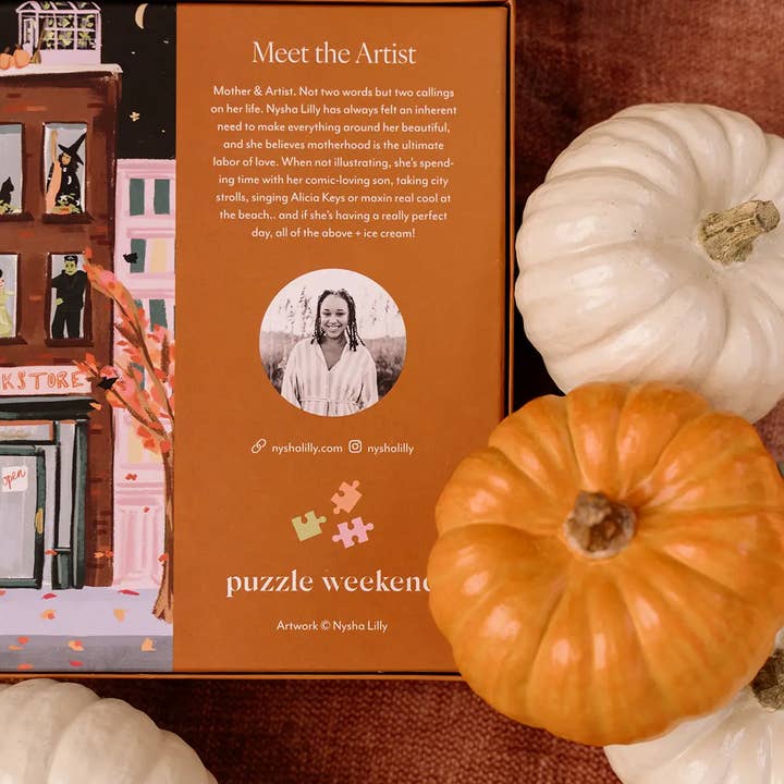 Puzzle Weekend - Wholesale Puzzle - Adult - Spooky Street 500 Piece Halloween Puzzle2