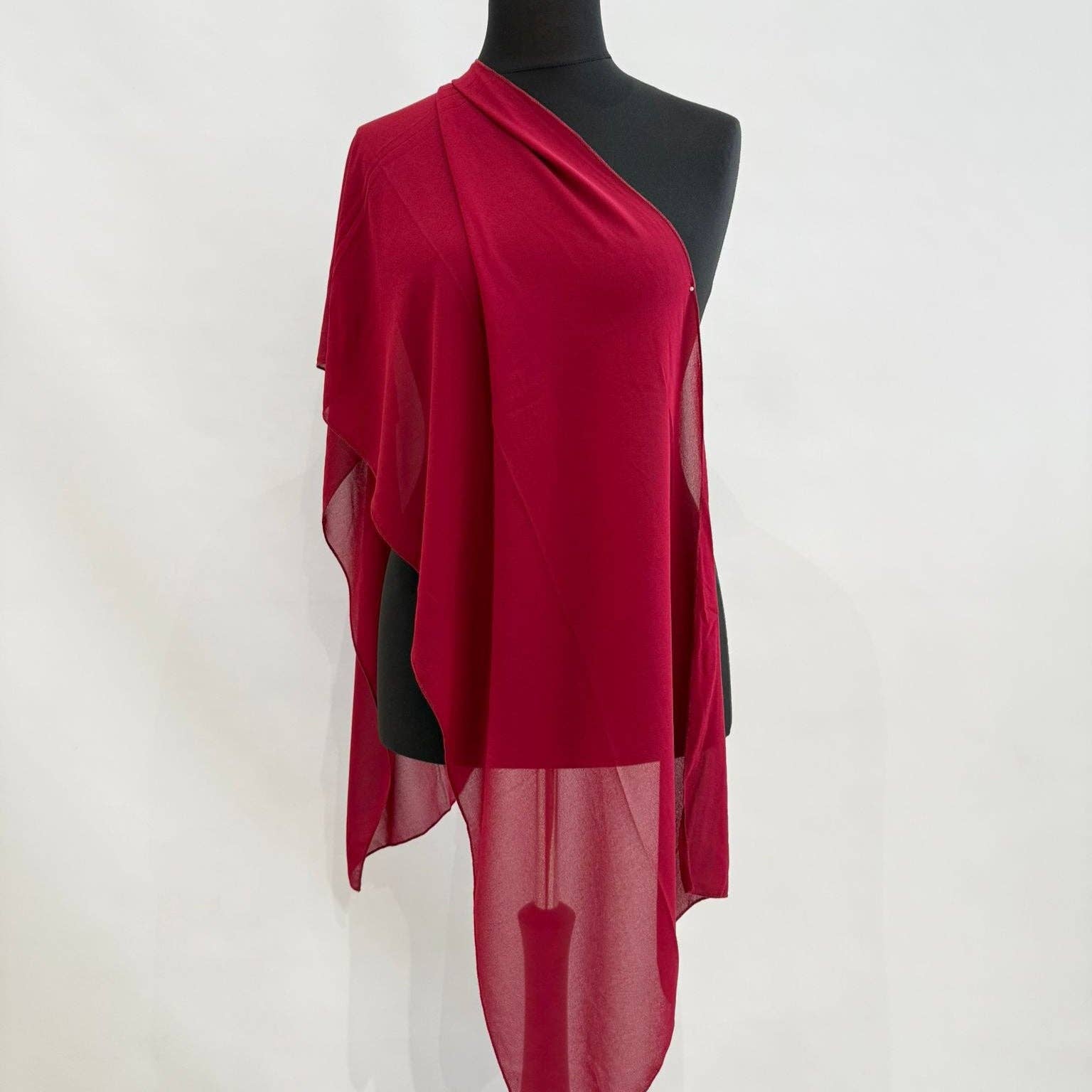 Invitadissimas - Wholesale Dress - Women's - Basic chiffon shawl 45x100cm2