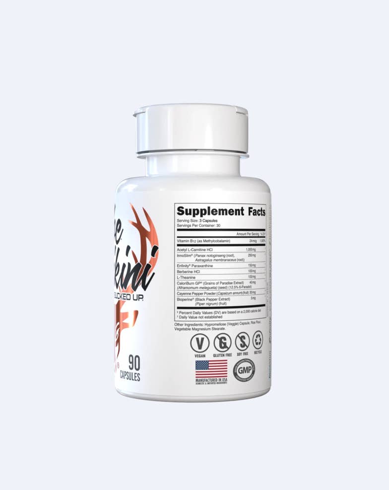 Bucked Up - Wholesale Oral Supplement/Vitamin - Bikini Babe [30 Serv]2