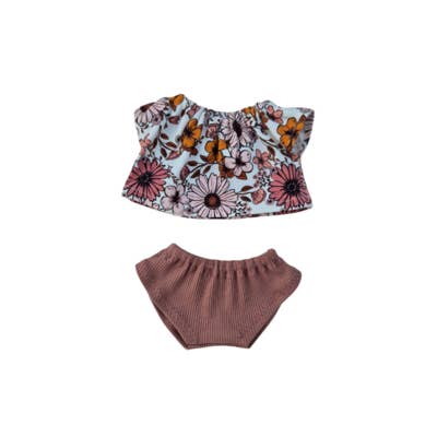 MARIETTE t-shirt + cueca por atacado de Maman Poule et Papa Coq