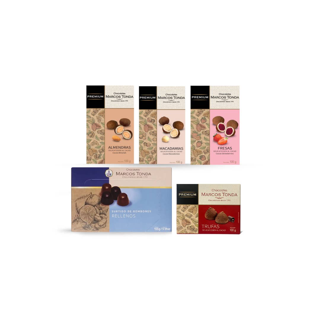 Chocolates Marcos Tonda - Wholesale Chocolate - Delicatessen Pack