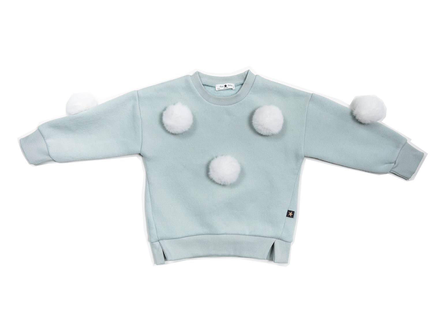 Petite Hailey - Wholesale Sweatshirt - Kids - PomPom Sweatshirt 192