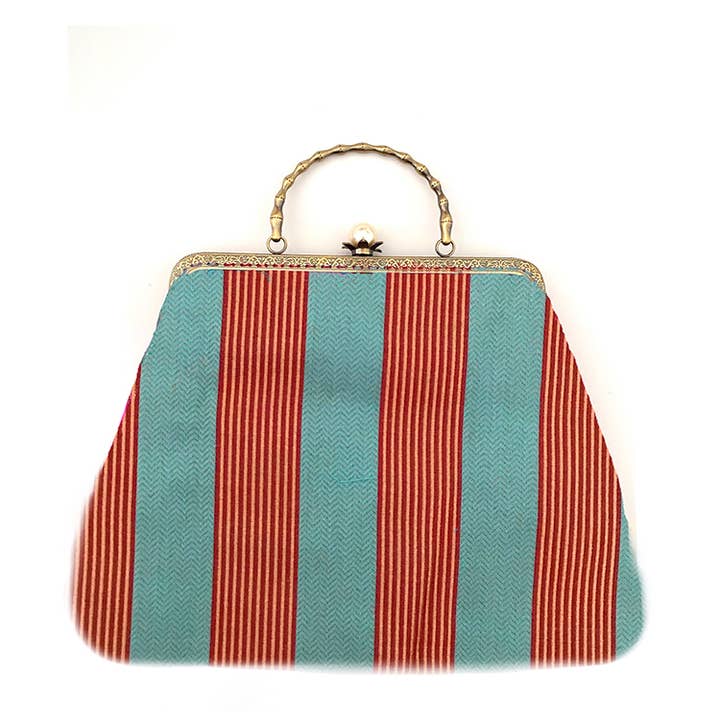 Maria Sole Rodriguez - Wholesale Clutch Bag - Women's - Bassoon Perla Medium, bag with pearl, handmade, Italy13