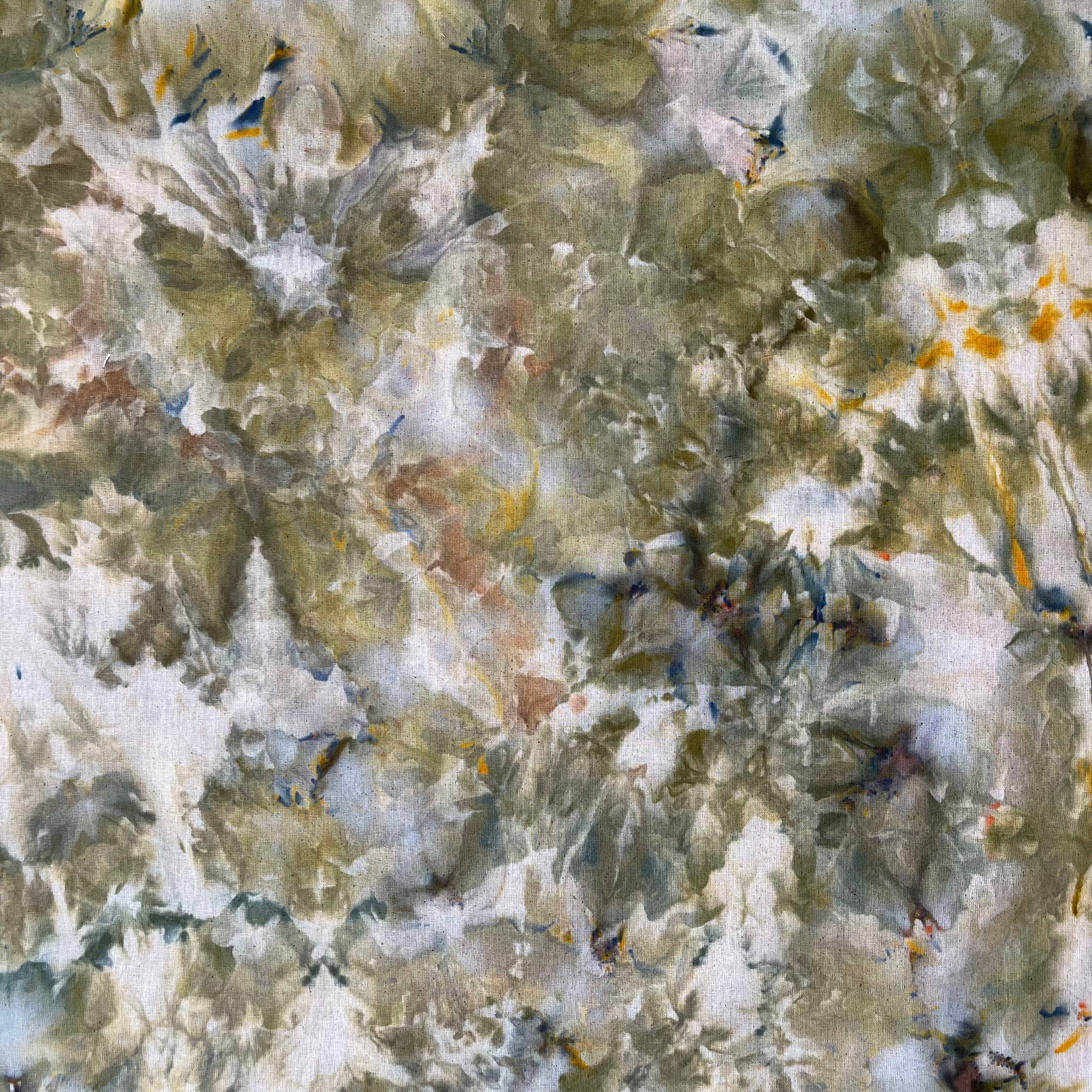 Black Sheep Goods - Vente Caftan – femme - Caftan teinte à l’encre glacée / Robe d’intérieur13