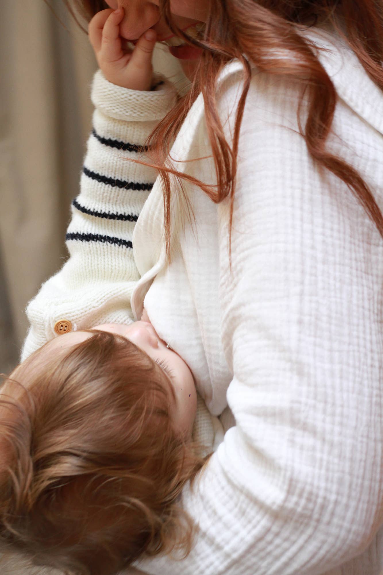 You&Milk - Wholesale Nursing Top - Maternity - Le Milk c'est chic nursing shirt (White)5