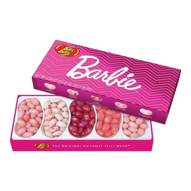 I Got Your Candy – wholesale Gelégodis – Barbie Jelly Belly Jelly Bean Presentask 120g - 12st