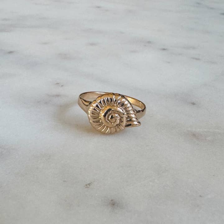 SNAIL RING for wholesale by Mimosa Handcrafted