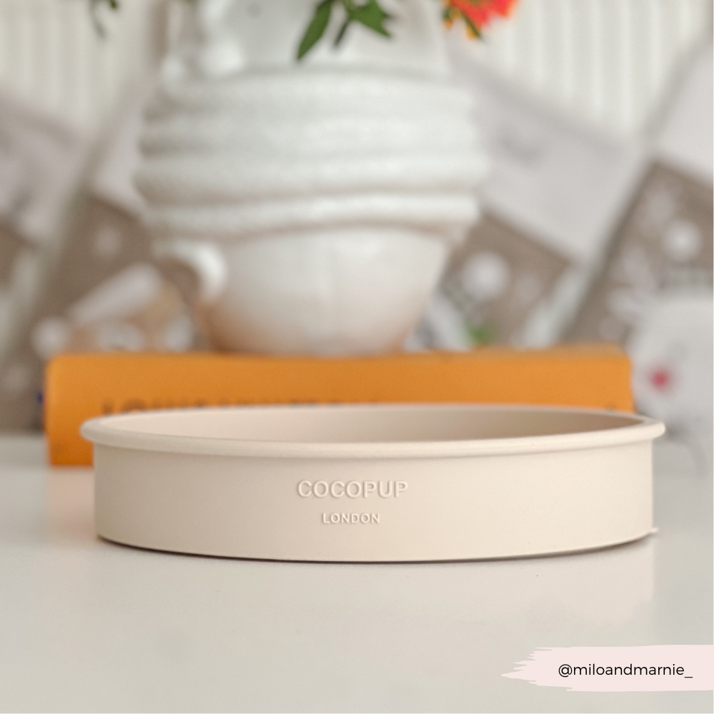 Cocopup London - Venta al por mayor Comedero - Gatos y perros - Plato de silicona para perros de alimentación lenta con flores rosa bebé10