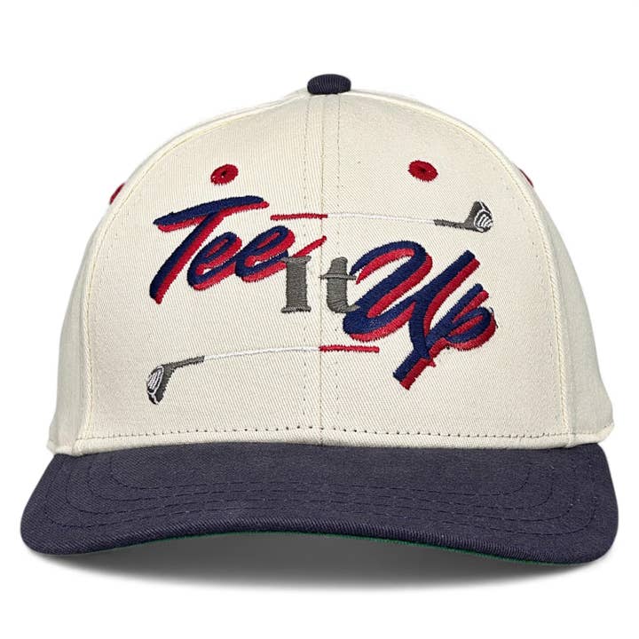 Tee It Up Snapback - The Nicklaus for wholesale by Shells Vintage Hat Co.