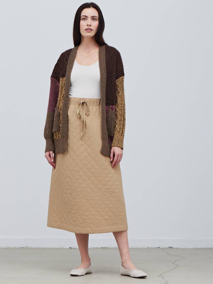 50395 - MIDIROCK MIT STEPPUNG für den Großhandel von Grade & Gather