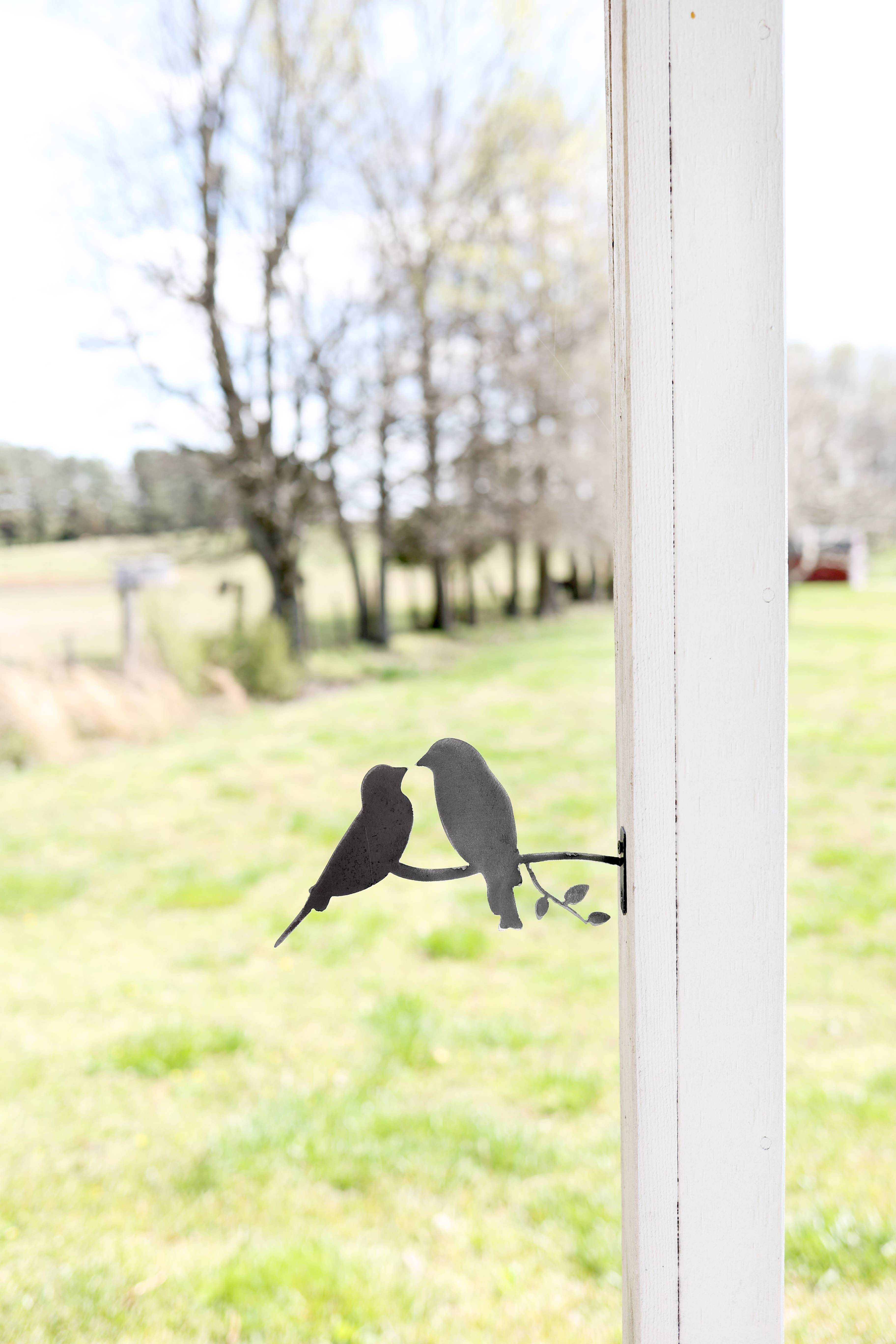 Highland Ridge  |  Handmade Home Decor - Wholesale Outdoor Ornament/Decor - Metal Bird Statue - Love Birds Statue5