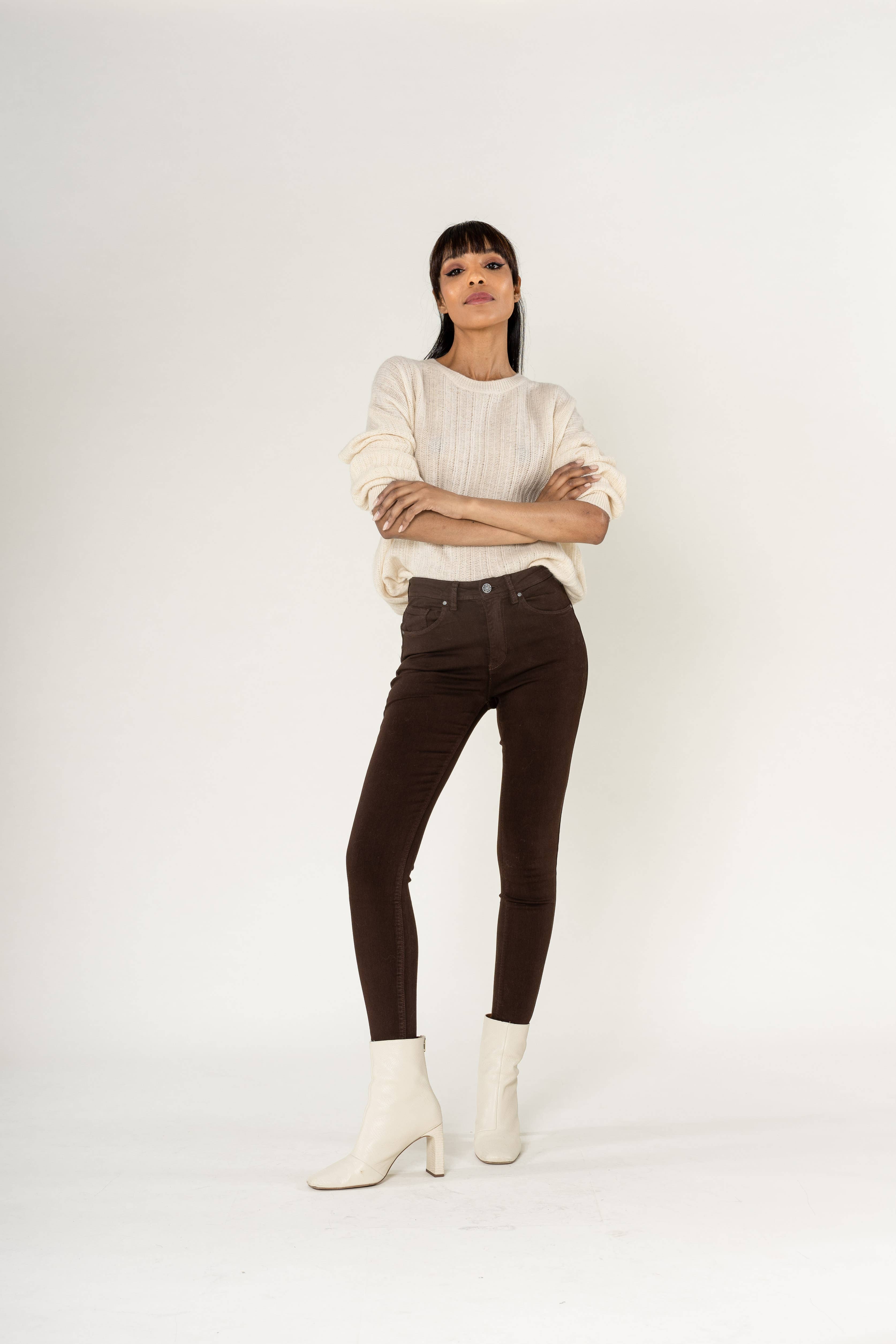 Nina Carter - Wholesale Jeans - Women's - Skinny Push Up Comfortable High Waist Super Stretch P10665