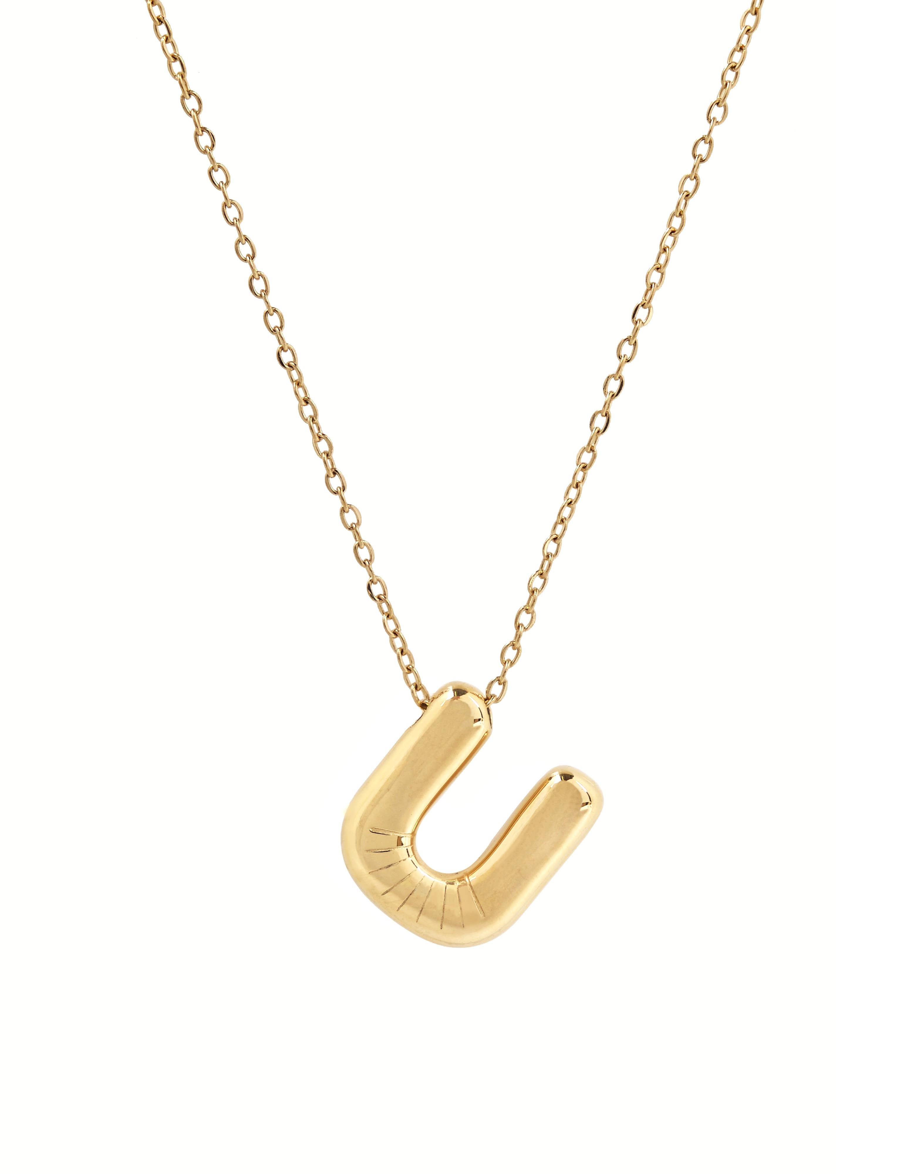 Cassette Barcelona - Wholesale Pendant/Charm Necklace - Balloon Form 3D Initial Necklace19