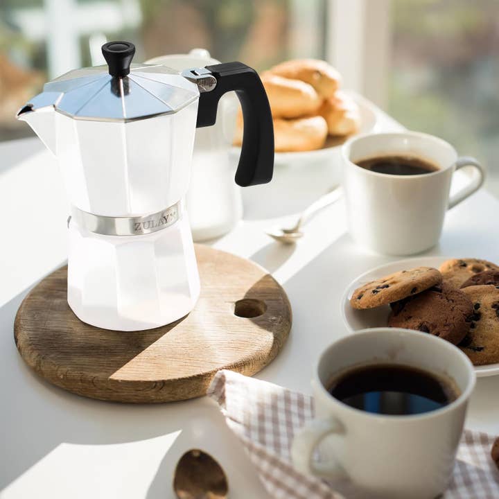Zulay Kitchen - Wholesale Espresso Maker - Moka Pot Espresso - Cuban Coffee Maker36