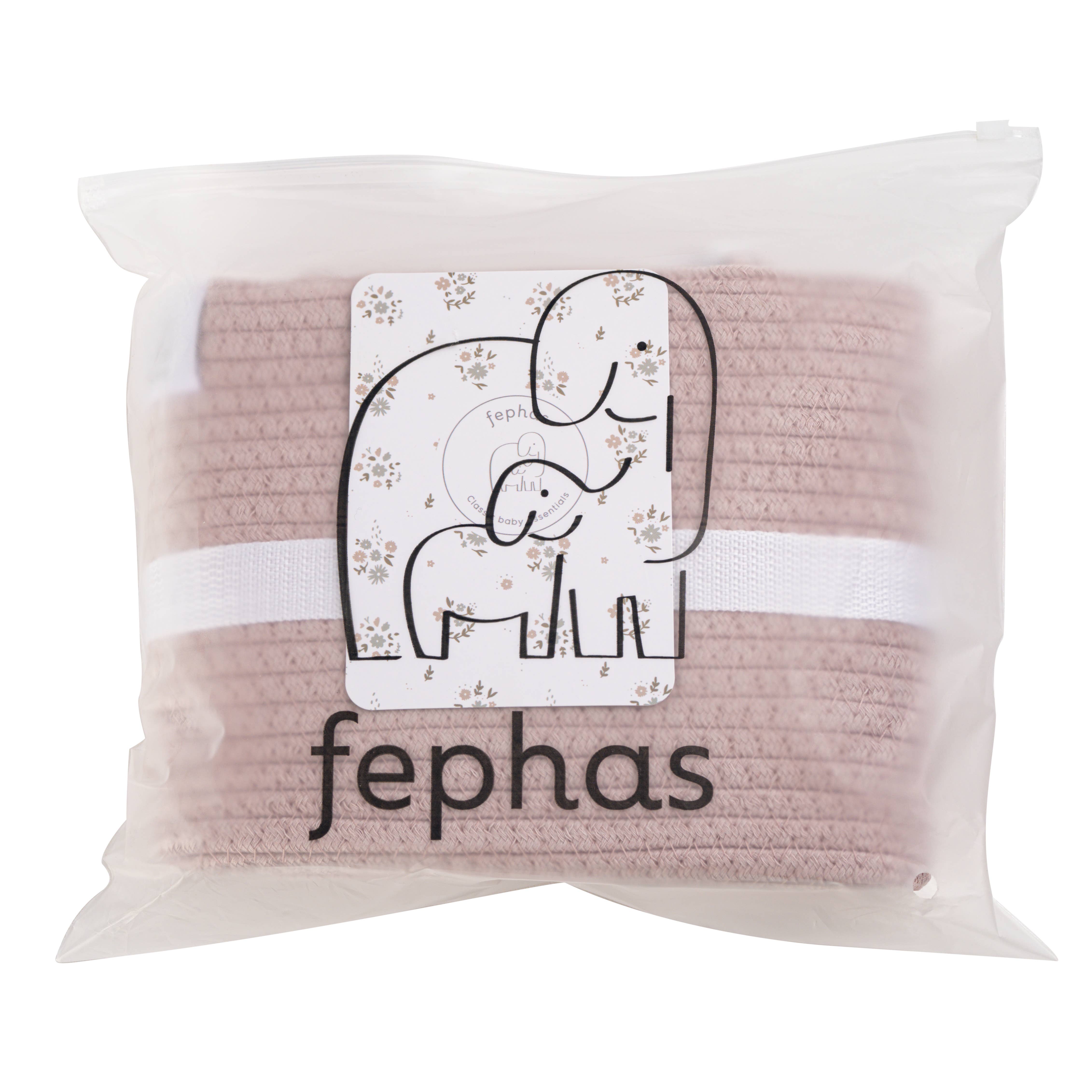 Fephas - Wholesale Diaper Caddy - Baby - Rope Diaper Caddy- Vintage Rose13