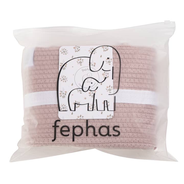 Fephas - Wholesale Diaper Caddy - Baby - Rope Diaper Caddy- Vintage Rose13