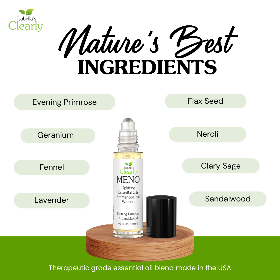 Isabella's Clearly - Wholesale Essential Oil Roll-On - MENO, Menopause Support for Women, Roll-On Aromatherapy 4